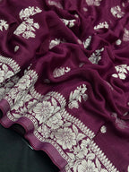 Stylish Viscose Silk Saree with Modern Touch (Visaya Aahita Silk)