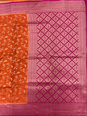Premium Raw Mango Silk Saree