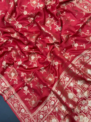 Beautiful Viscose Silk Saree for Wedding & Functions 