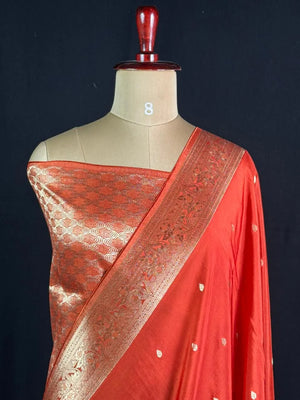 Beautiful Viscose Silk Saree for Wedding & Functions