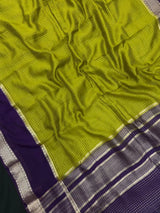 Classic Musk Chex Soft Silk Saree 