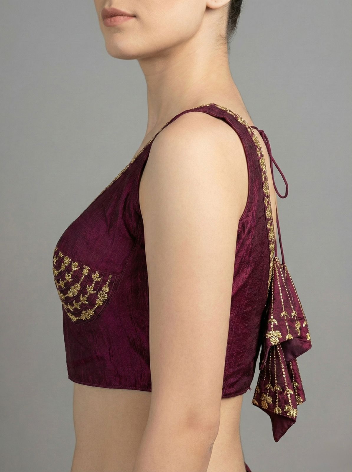 Rawsilk Embroidery Blouse