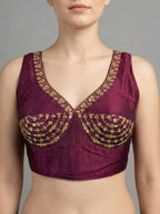 Rawsilk Embroidery Blouse
