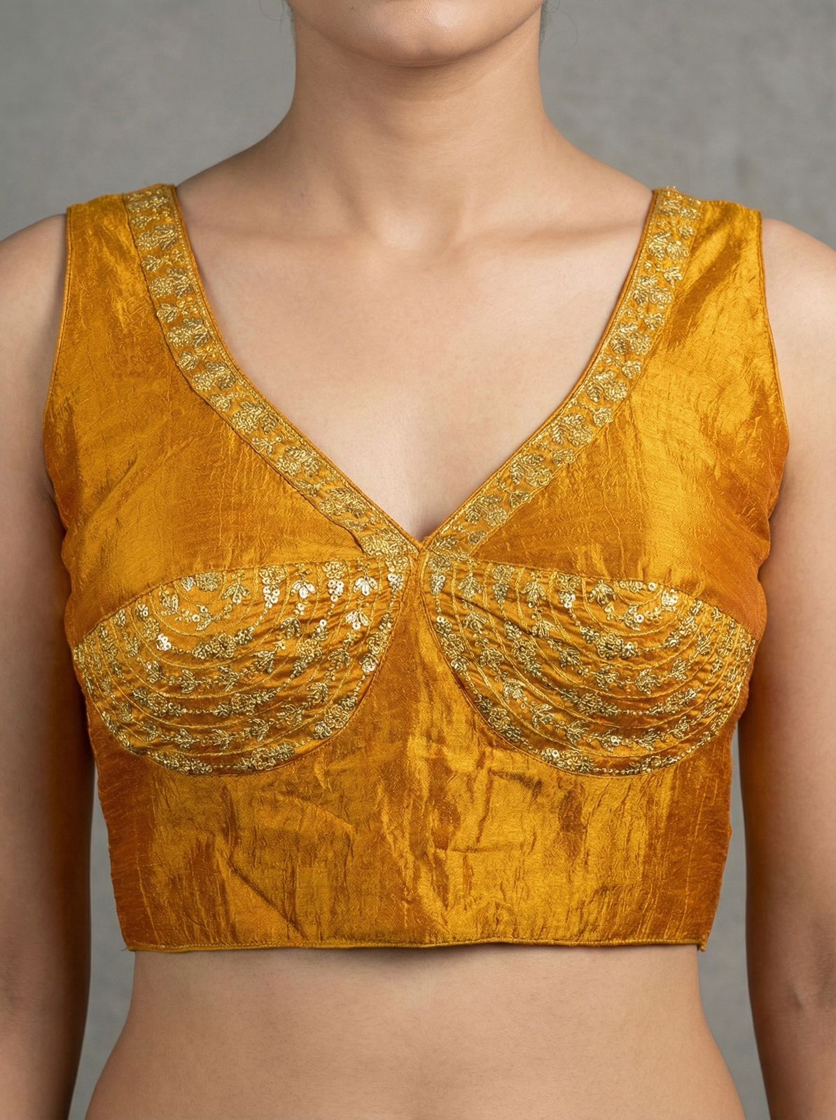 Rawsilk Embroidery Blouse