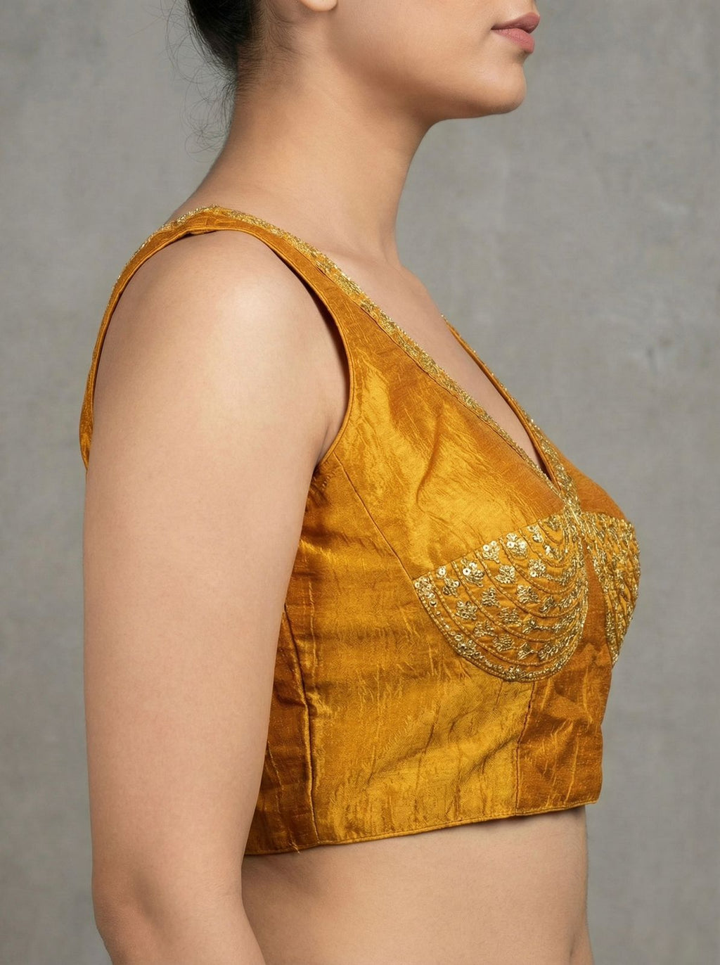 Rawsilk Embroidery Blouse