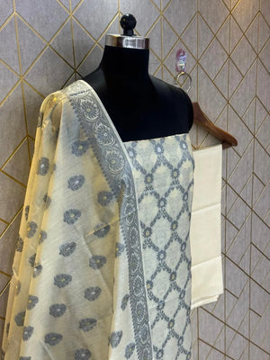Crown of Kashi – Exclusive Banarasi Silk Dress