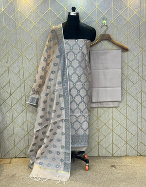 Crown of Kashi – Exclusive Banarasi Silk Dress