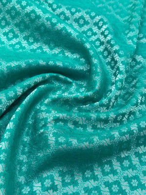 Wonderla-Fancy Zari Weaving Georgette Saree 