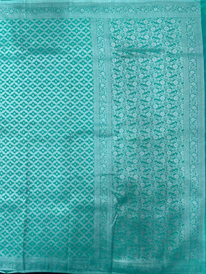 Wonderla-Fancy Zari Weaving Georgette Saree 