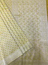 Wonderla-Fancy Zari Weaving Georgette Saree 