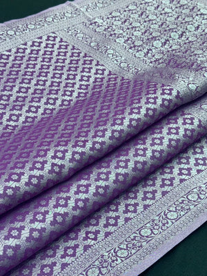 Wonderla-Fancy Zari Weaving Georgette Saree 