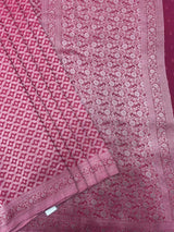 Wonderla-Fancy Zari Weaving Georgette Saree 