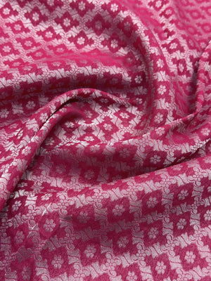 Wonderla-Fancy Zari Weaving Georgette Saree 