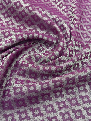 Wonderla-Fancy Zari Weaving Georgette Saree 