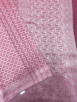 Wonderla-Fancy Zari Weaving Georgette Saree 