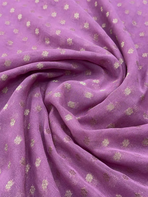 Handwoven Georgette Buta Saree