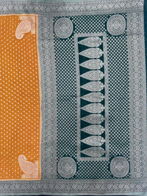 Handwoven Georgette Buta Saree