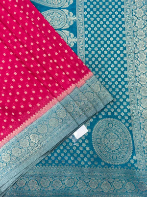 Handwoven Georgette Buta Saree