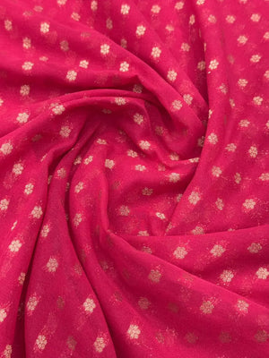 Handwoven Georgette Buta Saree