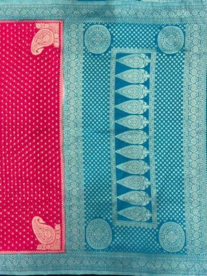 Handwoven Georgette Buta Saree