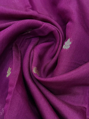Queenly Drape Authentic Raw Silk Saree