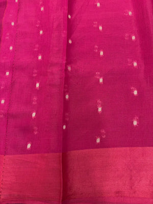 Queenly Drape Authentic Raw Silk Saree