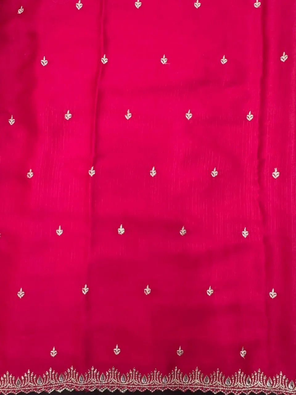 Classic Raw Silk Saree with Lustrous Finish-Zoya Crape 