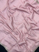 Classic Raw Silk Saree with Lustrous Finish-Zoya Crape 