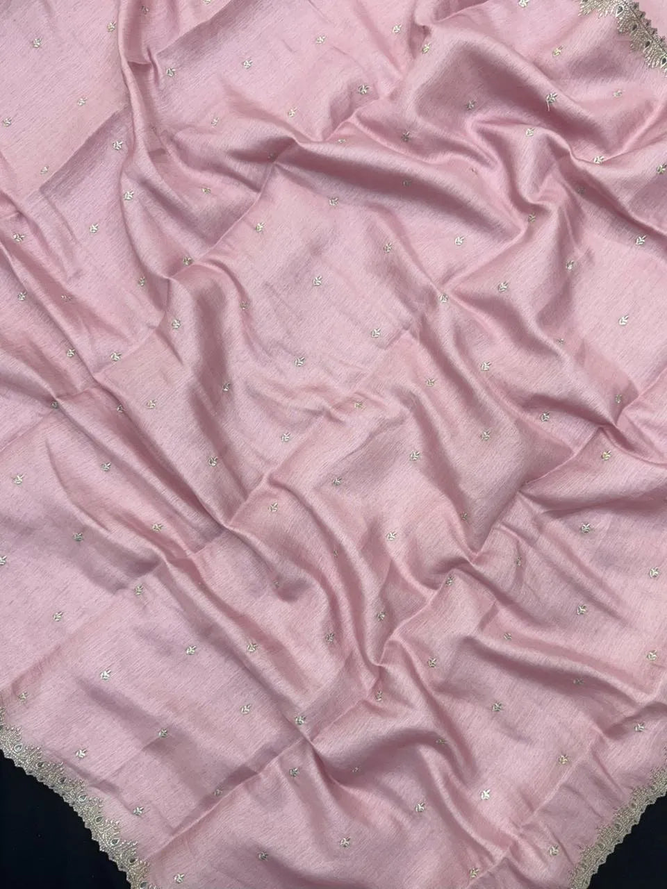 Classic Raw Silk Saree with Lustrous Finish-Zoya Crape 