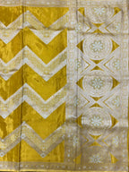 Traditional Mashru Silk Saree with Modern Appeal (Zyra Print) 