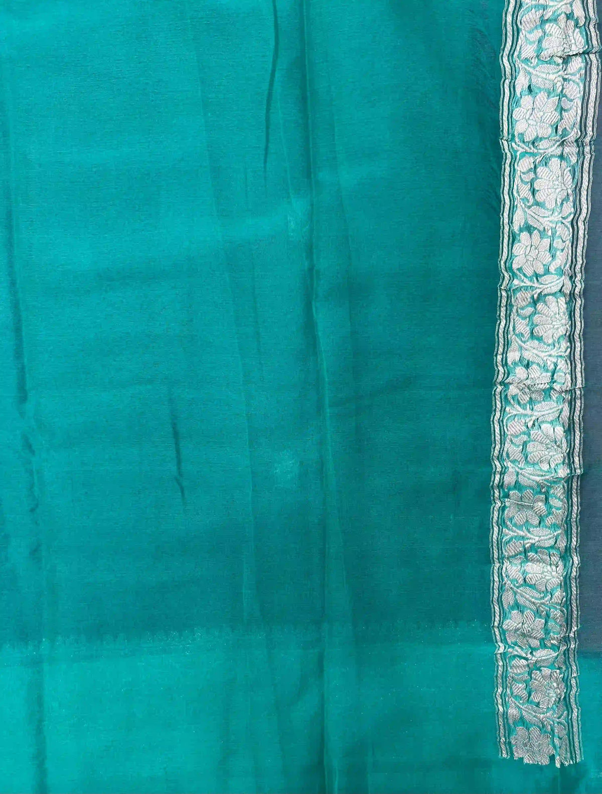 Banarasi Pure Khaddi Chiffon Saree 