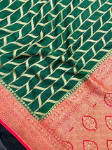 Pure Banarasi Crepe Saree